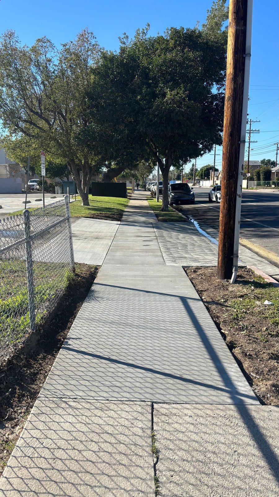 City sidewalk replacement